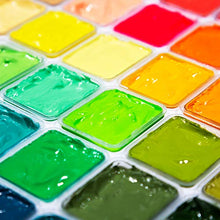 Load image into Gallery viewer, MIYA Gouache Paint Set, 56 Colors x 30ml Unique Jelly Cup Design in a Carrying Case Perfect for Artists, Students, Gouache Opaque Watercolor Painting
