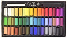 Load image into Gallery viewer, Non Toxic Mungyo Soft Pastel Set of 48 Assorted Colors Square Chalk
