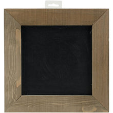 Load image into Gallery viewer, Hampton Art Jillibean Soup Mix The Media Wood Framed Chalkboard-12 X12 Dark
