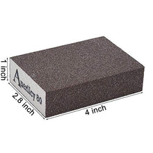 Load image into Gallery viewer, Sanding Sponge, Auerllcy Coarse/Medium/Fine/Superfine 4 Different Specifications Sanding Blocks Assortment,Washable and Reusable.
