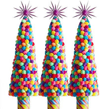 Load image into Gallery viewer, HEHALI 1000pcs Multicolor Pom Pom Balls, Assorted Sizes &amp; Colors Pompoms for Arts and Craft Making Decorations
