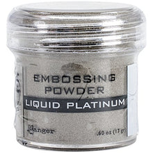Load image into Gallery viewer, Ranger Embossing Powder, 0.6-Ounce Jar, Liquid Platinum
