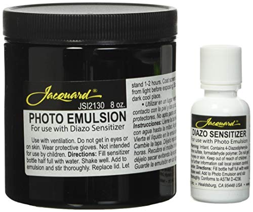 Jacquard Emulsion & Diazo 8 oz Sensitizer, Black