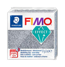 Load image into Gallery viewer, Staedtler FIMO Effects Polymer Clay - -Oven Bake Clay for Jewelry, Sculpting, Granite 8020-803

