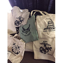 Load image into Gallery viewer, 9 Pack 6.4x7 Inch American Paintings Flag Stencil Military Series Stencil Template Marine Corps/Army/Air Force for Wood, Fabric, Paper, Airbrush, Rock and Wall Art
