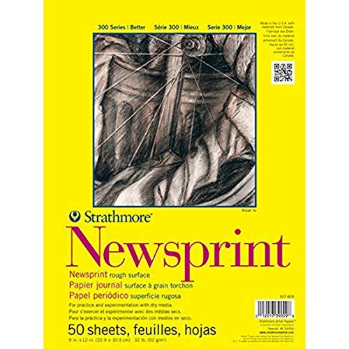 Strathmore 300 Series Newsprint Pad, Smooth 18