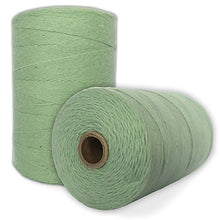 Load image into Gallery viewer, 100% Cotton Loom Warp Thread (Aqua Green), 8/4 Warp Yarn (800 Yards), Perfect for Weaving: Carpet, Tapestry, Rug, Blanket or Pattern - Warping Thread for Any Loom
