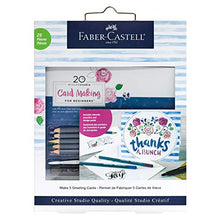 Load image into Gallery viewer, Faber-Castell 20 Minute Studio Card Making for Beginners – Create Your Own DIY Greeting Cards with Watercolors
