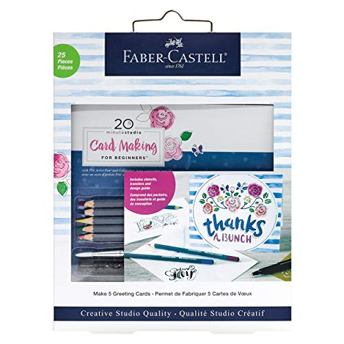 Faber-Castell 20 Minute Studio Card Making for Beginners – Create Your Own DIY Greeting Cards with Watercolors