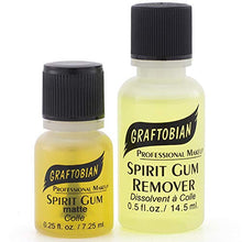 Load image into Gallery viewer, Graftobian Spirit Gum &amp; Remover Combo
