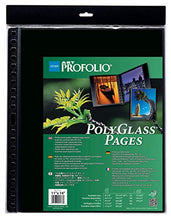 Load image into Gallery viewer, ProFolio by Itoya, Art ProFolio PolyGlass, 10-Pack Multi-Ring Binder Refill Pages - Portrait, 9 x 12 Inches
