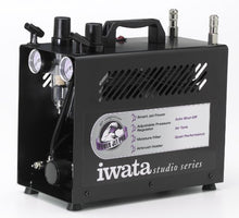 Load image into Gallery viewer, Iwata-Medea Studio Series Power Jet Pro Double Piston Air Compressor

