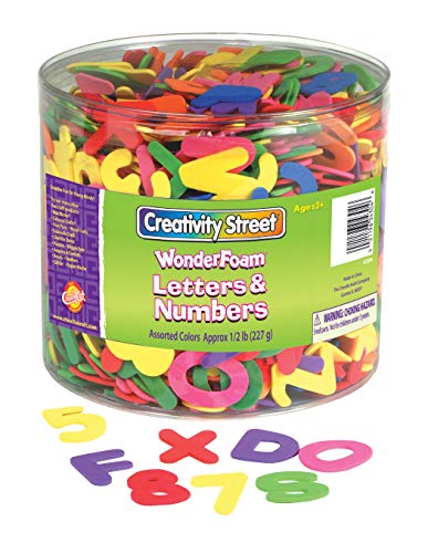 Chenille Kraft WonderFoam Letters and Numbers