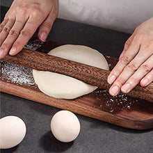 Load image into Gallery viewer, French Rolling Pin 3 Pieces Different Sizes （19.7inches 15inches 11inches) Made by Wenge Wood Very Suitable for Restaurants and Home Kitchens to Make Various Sizes of Bread
