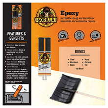 Load image into Gallery viewer, Gorilla 2 Part Epoxy, 5 Minute Set, .85 ounce Syringe, Clear, (Pack of 6)
