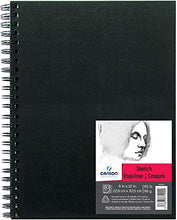 Load image into Gallery viewer, Canson Artist Series Sketch Book Paper Pad, for Pencil and Charcoal, Acid Free, Wire Bound, 65 Pound, 9 x 12 Inch, 80 Sheets
