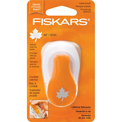 Fiskars Lever Punch, Small Maple Leaf (124890)