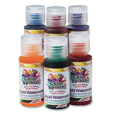 Load image into Gallery viewer, S&amp;S Worldwide PT3253 Liquid Watercolors, Grade:1 to 12, (Pack of 6)
