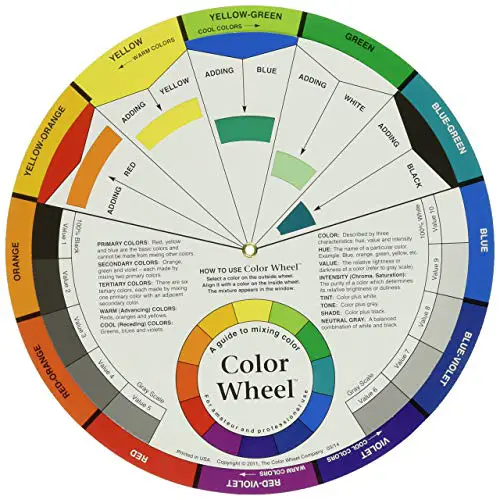 Cox 133343 Color Wheel 9-1/4