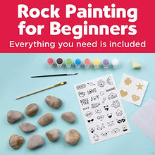 Load image into Gallery viewer, Creativity for Kids Hide &amp; Seek Rock Painting Kit - Arts &amp; Crafts For Kids - Includes Rocks &amp; Waterproof Paint
