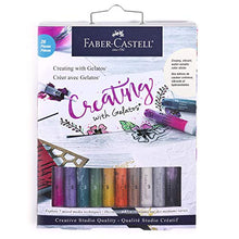 Load image into Gallery viewer, Faber-Castell Creating with Gelatos – Mixed Media Water-Soluble Art Crayons and Accessory Set - Arts and Crafts for Adults, Multi
