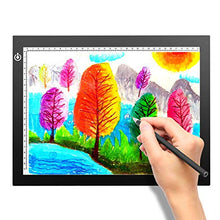 Load image into Gallery viewer, A4 Portable LED Light Box Trace, LITENERGY Light Pad USB Power LED Artcraft Tracing Light Table for Artists,Drawing, Sketching, Animation
