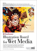 Load image into Gallery viewer, Strathmore (240-25 500 Series Illustration Board for Wet Media, 15&quot;x22&quot;
