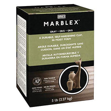 Load image into Gallery viewer, AMACO Marblex Self-Hardening Clay, 5-Pound, Grey

