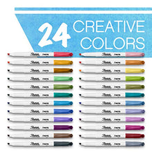 Load image into Gallery viewer, Sharpie S-Note Creative Markers, Highlighters, Assorted Colors, Chisel Tip, 24 Count
