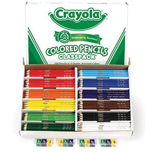 Load image into Gallery viewer, Crayola Colored Pencils, Bulk Classpack, Classroom Supplies, 12 Assorted Colors, 240 Count, Standard
