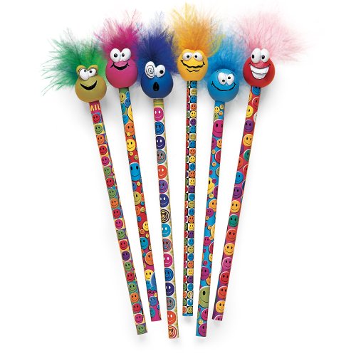 Geddes Miles O'Smiles Tip Topz Pencils - Set of 24