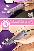 Load image into Gallery viewer, Heat Gun Chandler Tool Dual Temp Hot Air Gun for Crafts, Epoxy Resin, Shrink Wrap, Vinyl, Embossing, Electronics, Phone Repair &amp; DIY (Pink)
