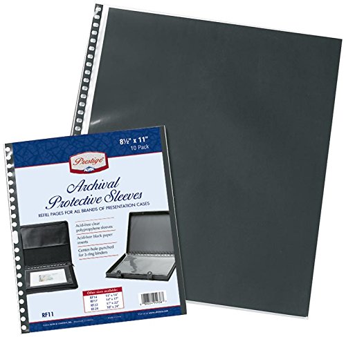 Alvin, RF11DS, Acid-Free Archival Protective Sleeves - 11