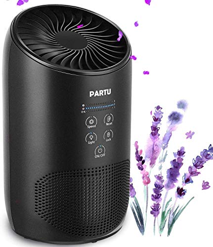 PARTU HEPA Air Purifier - Smoke Air Purifiers for Home with Fragrance ...