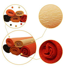 Load image into Gallery viewer, Just Artifacts Premium Crepe Paper Rolls - 8-Feet Length/20-Inch Width (5pcs, Color: Shades of Orange)
