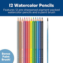 Load image into Gallery viewer, Faber-Castell Grip Watercolor EcoPencils - 12 Water Color Pencils with Brush
