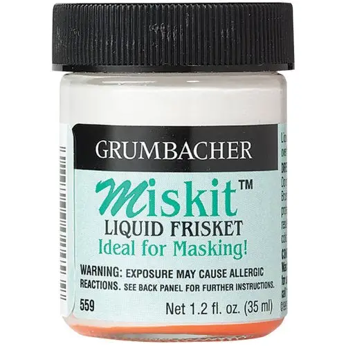 Grumbacher Miskit Liquid Frisket, 35ml/1.2 oz