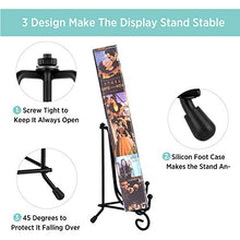 Load image into Gallery viewer, Teamkio 4 Pack Improved Anti-Slip 6 Inch Plate Holder Display Stand, Picture Frame Holder Stand, Easel Display Stand, Book Display Stand
