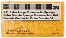 Load image into Gallery viewer, 3M Extra Large Commercial Sponges C41 7456-T, 7-1/2&quot; x 4-3/8&quot; x 2-1/16&quot;
