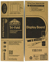 Load image into Gallery viewer, Elmer&#39;s Tri-Fold Display Board, White, 14x22 Inch
