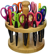 Load image into Gallery viewer, School Smart Paper Edger Scissors, 6-1/2 x 2-1/2 Inches, Assorted Colors, Set of 12
