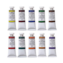 Load image into Gallery viewer, M. Graham GRM-33-10SET Intermediate 10-Color Watercolor Paint Set, 1/2-Ounce Tube
