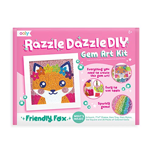 Razzle Dazzle D.IY. Gem Art Kit: Friendly Fox
