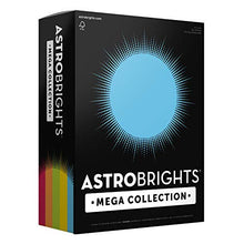 Load image into Gallery viewer, Astrobrights Mega Collection, Colored Paper,&quot;Classic&quot; 5-Color Assortment, 625 Sheets, 24 lb/89 gsm, 8.5&quot; x 11&quot; - MORE SHEETS! (91623)
