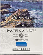 Load image into Gallery viewer, Savoir-Faire Sennelier Soft Pastels Half Stick Set 30/Pkg-Seaside
