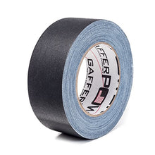Load image into Gallery viewer, Gaffer Power Premium Grade Gaffer Tape, Made in the USA, Heavy Duty gaff Tape, Non-Reflective, Multipurpose. 2 Inches x 30 Yards, Black
