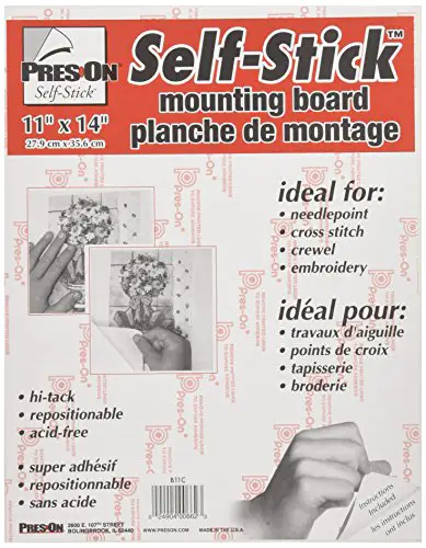 Pres-On Mounting Board, 11 by 14-Inch