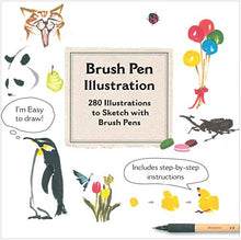 Load image into Gallery viewer, Brush Pen Illustration: More Than 200 Ideas for Drawing with Brush Pens
