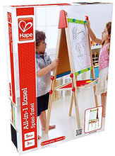 Load image into Gallery viewer, Award Winning Hape All-in-One Wooden Kid&#39;s Art Easel with Paper Roll and Accessories Cream, L: 18.9, W: 15.9, H: 41.8 inch
