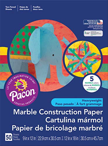 Pacon Marble Construction Paper, 12